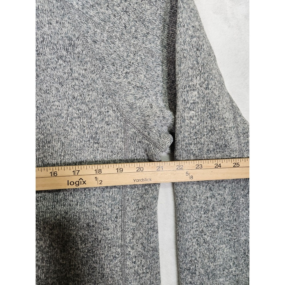 Patagonia Sweater Men Medium Gray Quarter Zip Fleece Pullover Better Sweater 1/4 - Picture 8 of 8